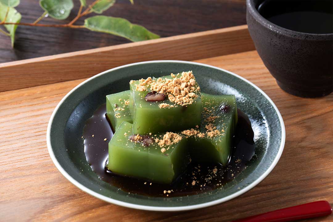 伊勢茶くず餅