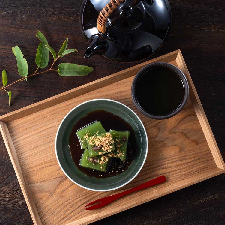 伊勢茶くず餅